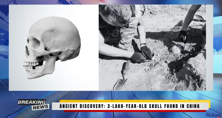 3-lakh-year-old skull found in china