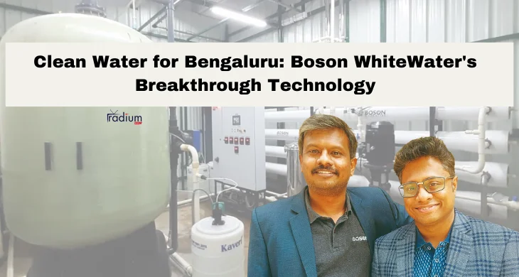 Clean Water for Bengaluru Boson WhiteWater's Breakthrough Technology